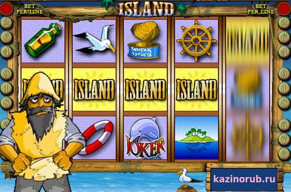 обзор игрового автомата island