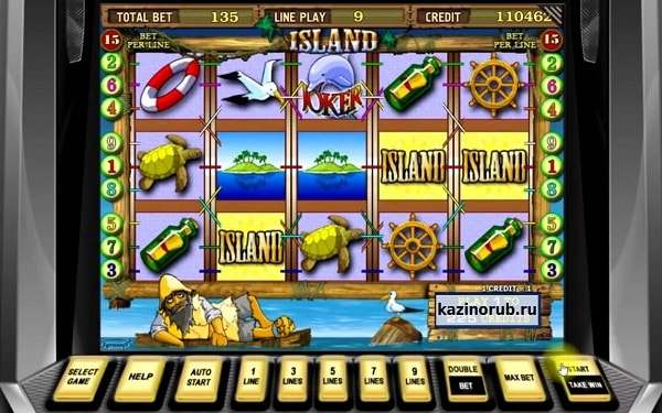 автомат казино от игрософт island